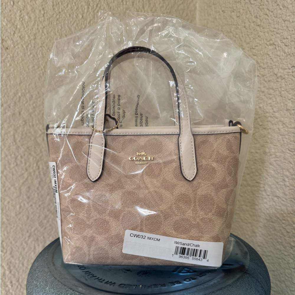 Coach Cream and Tan Women's Bag